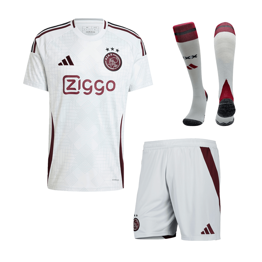 Ajax Third Away Custom Full Soccer Kit 2024/25