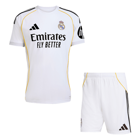 Real Madrid Home Jerseys Kit 2025/26