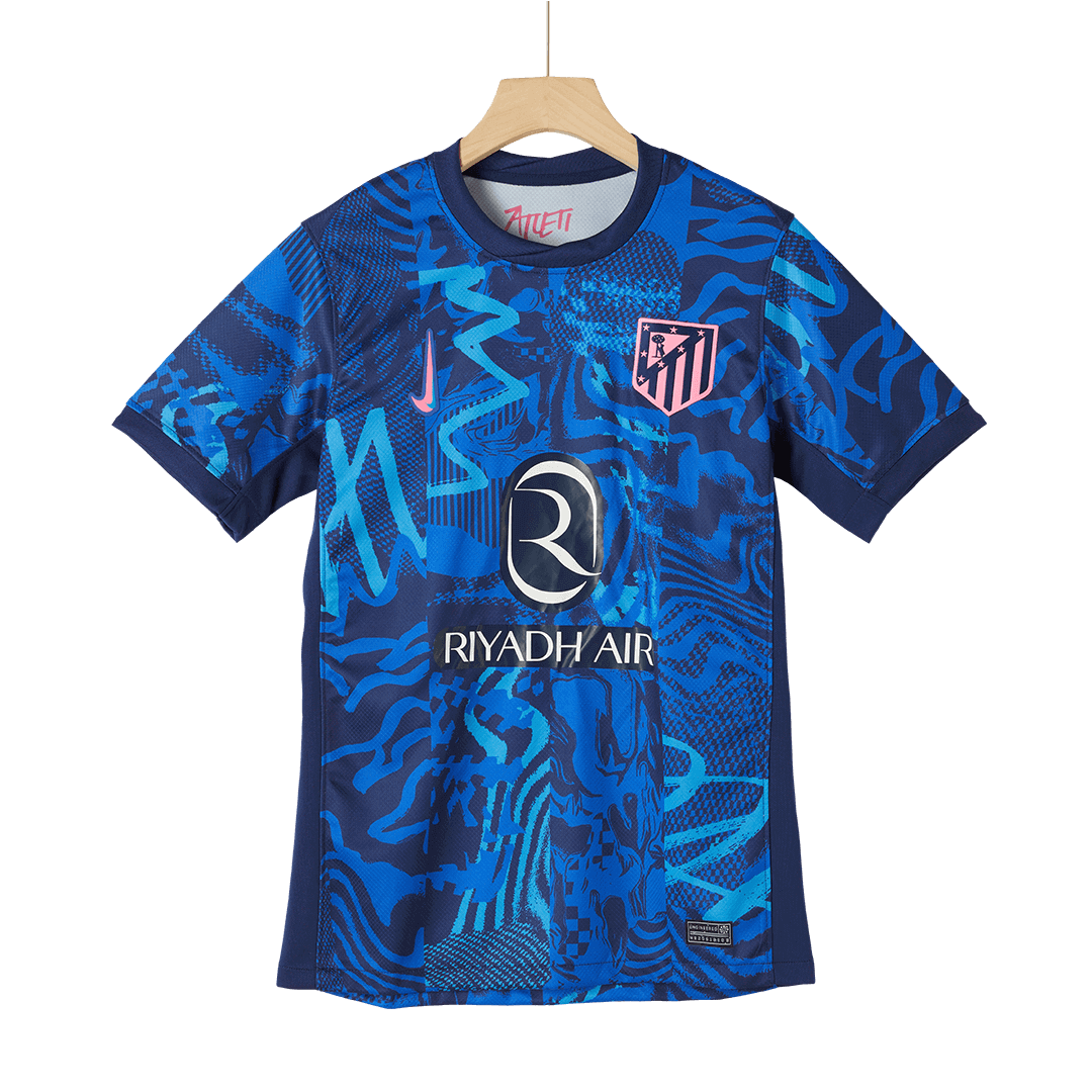 Atletico Madrid Soccer Jersey Third Away Custom Shirt 2024/25