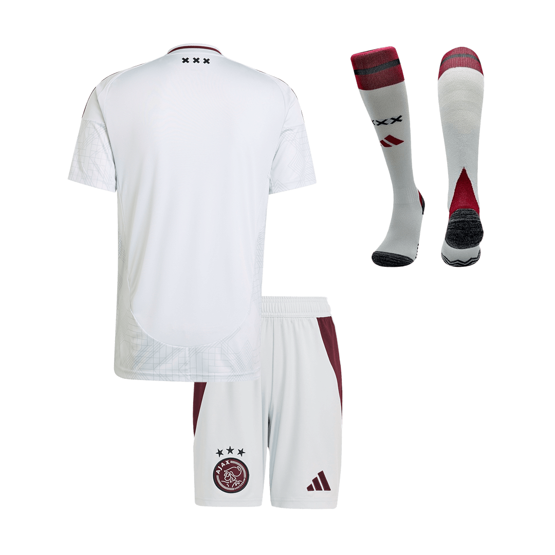 Kid's Ajax Third Away Soccer Jersey Kit(Jersey+Shorts+Socks) 2024/25