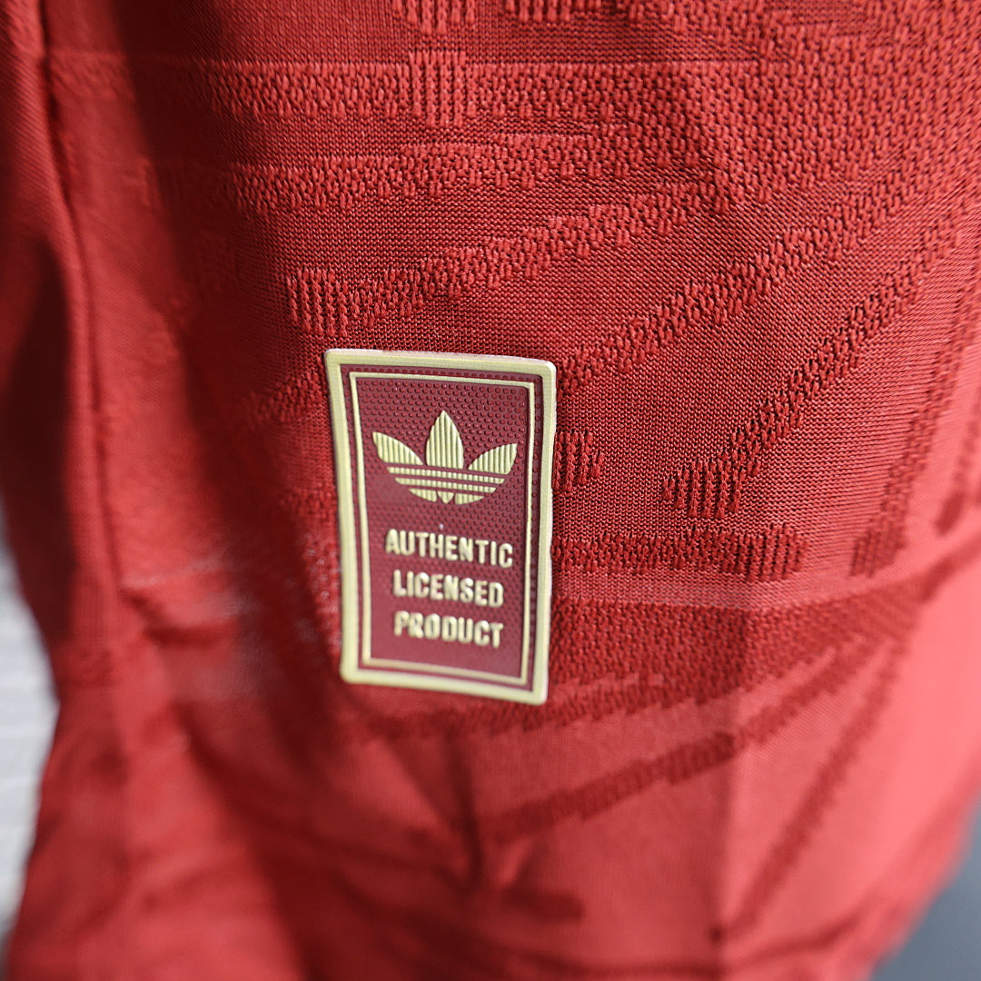 Mexico Player Version Soccer Jersey Long Sleeve Red