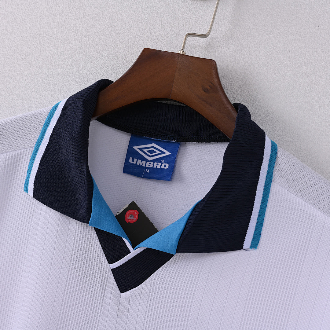 1996 England Home Soccer Jersey
