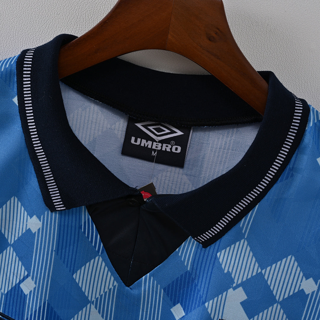 1990 England Away Soccer Jersey
