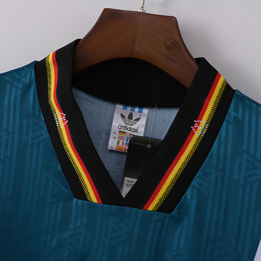 1996 Germany Away Soccer Jersey