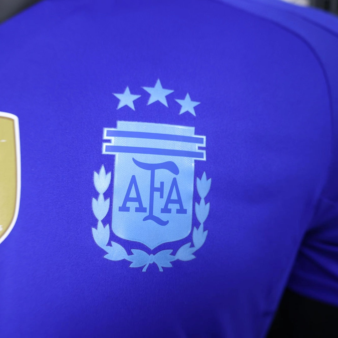 Argentina Away Player Version Soccer Jersey