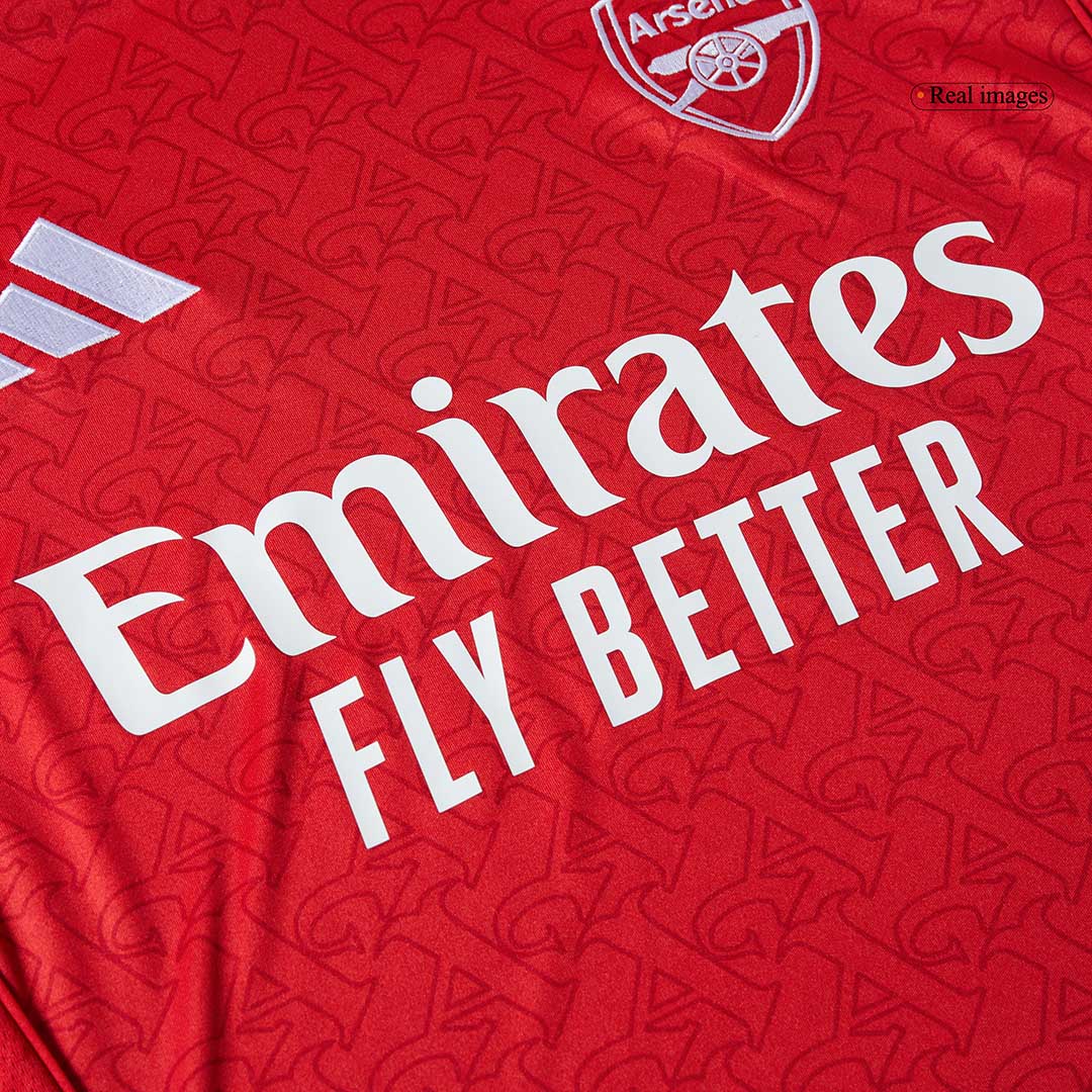 RICE #41 Arsenal Soccer Jersey Home Custom Shirt 2025/26