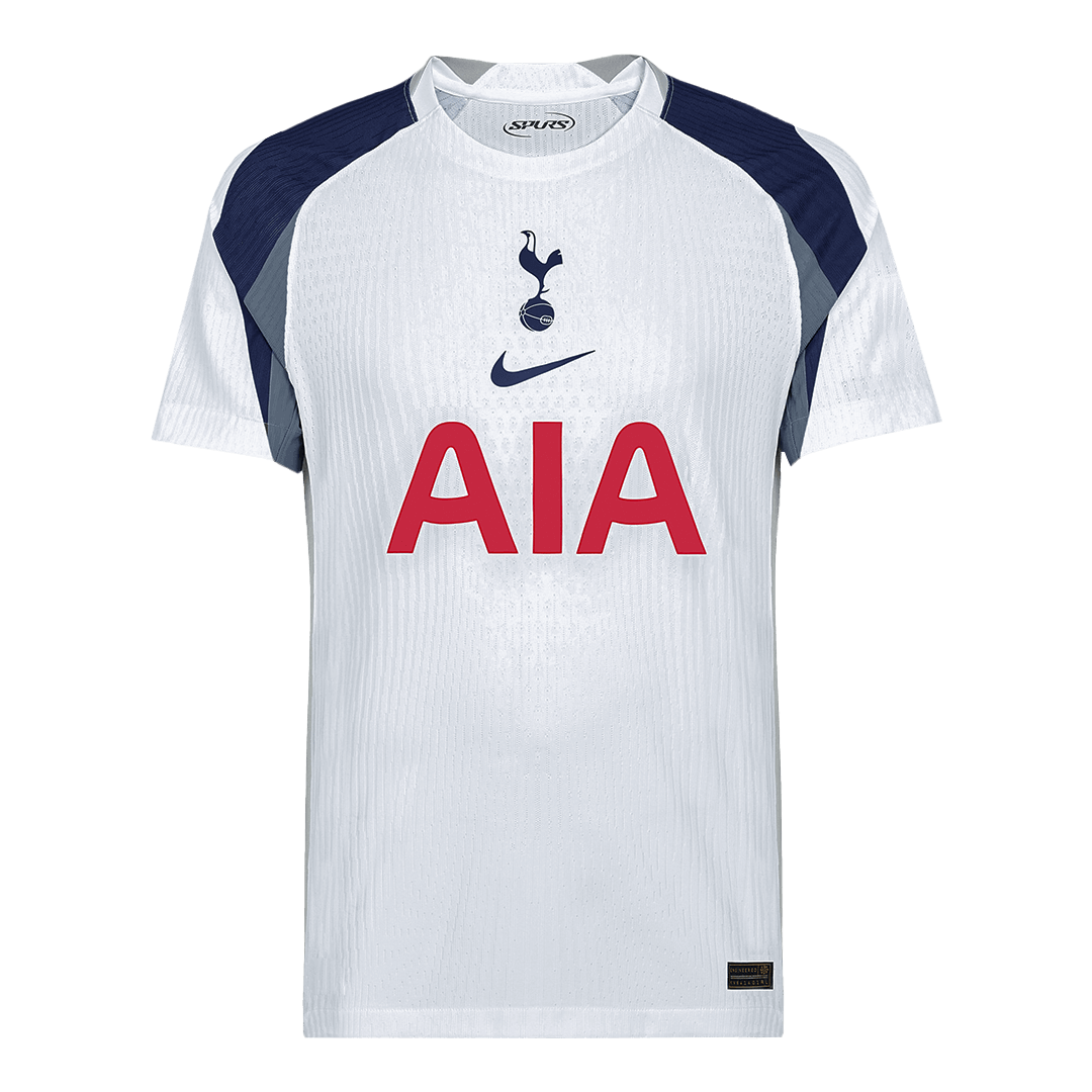 Authentic SON #7 Soccer Jersey Tottenham Hotspur Home Shirt 2025/26