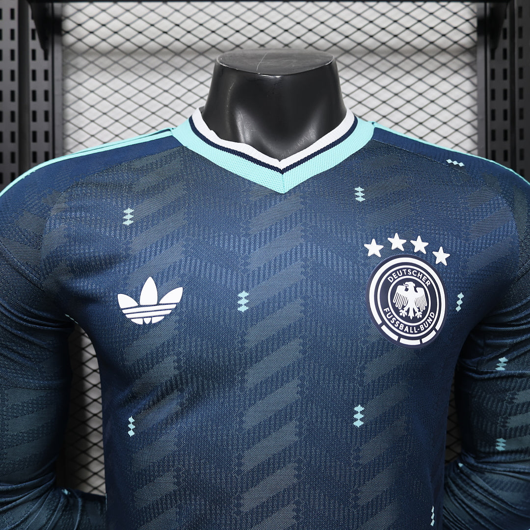 2026/27 Germany Away Player Version Soccer Jersey Long Sleeve