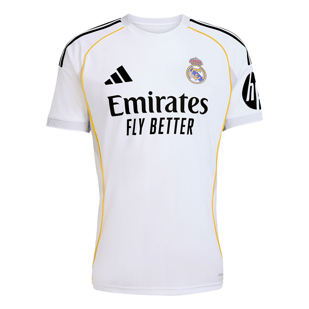 BELLINGHAM #5 Real Madrid Home Soccer Jersey 2025/26