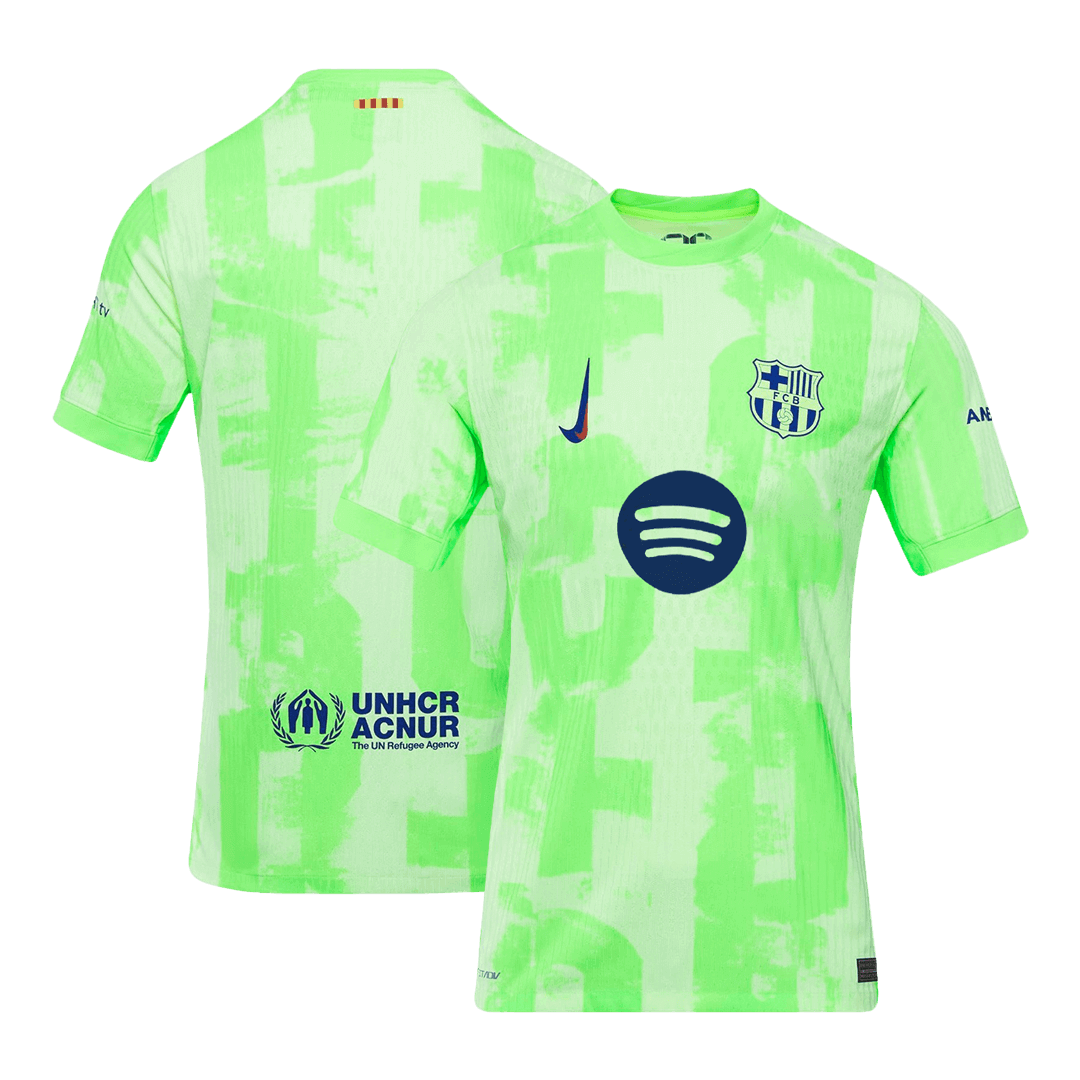 Authentic Barcelona Third Away Soccer Jersey 2024/25 - UCL£¨Spotify Logo Without Text£©