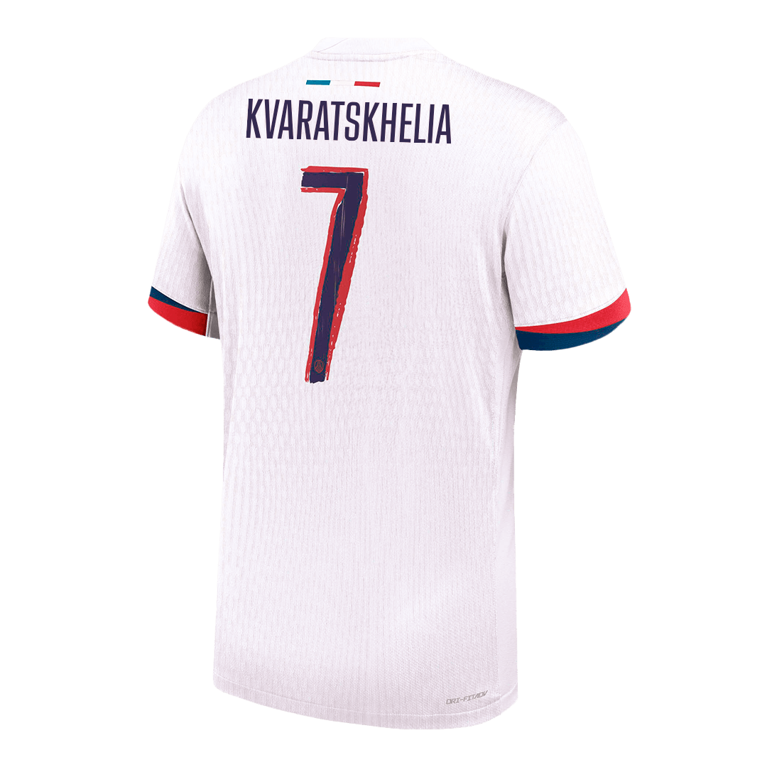 Authentic KVARATSKHELIA #7 Soccer Jersey PSG Away Shirt 2024/25 - UCL