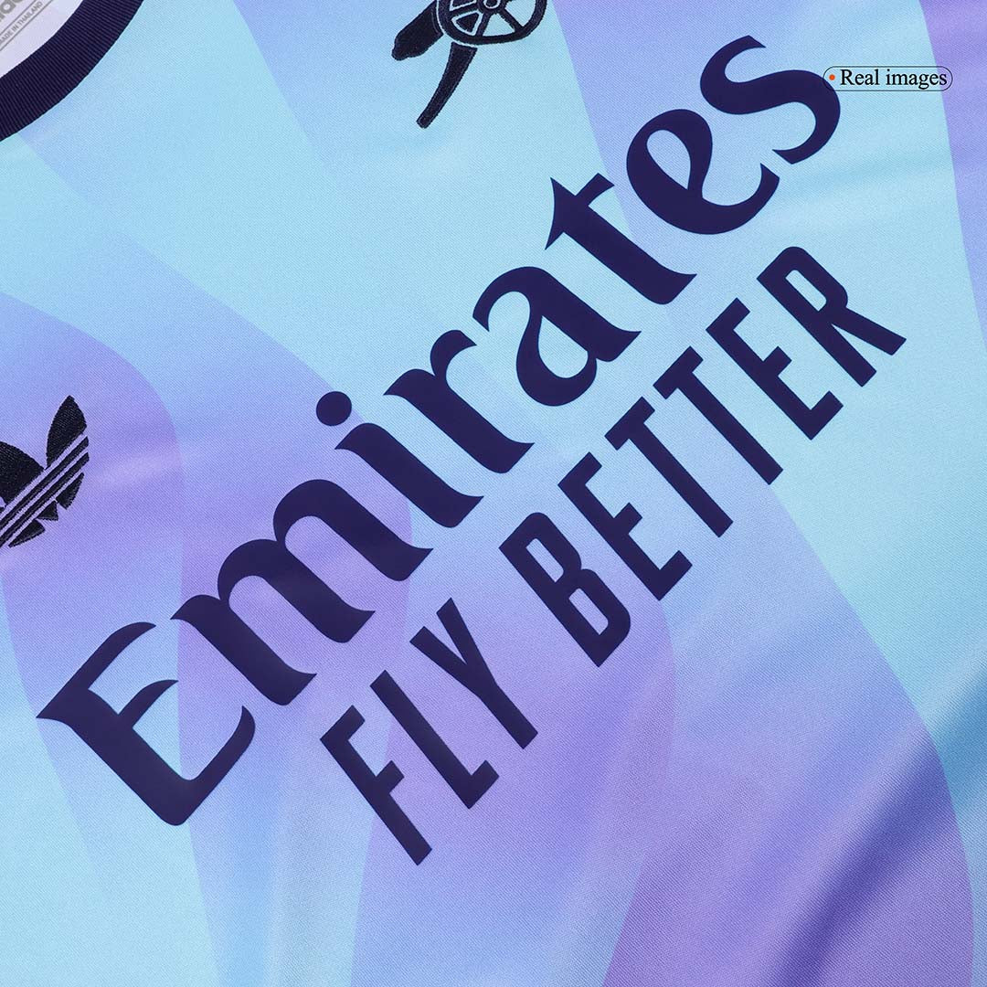 SAKA #7 Arsenal Third Away Soccer Jersey 2024/25