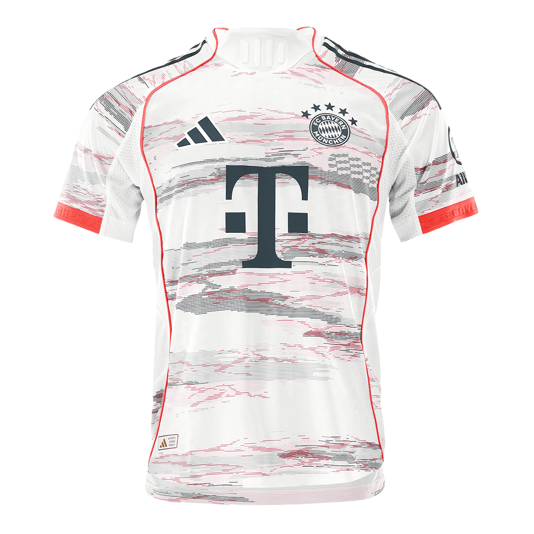 Authentic MÜLLER #25 Soccer Jersey Bayern Munich Away Shirt 2025/26
