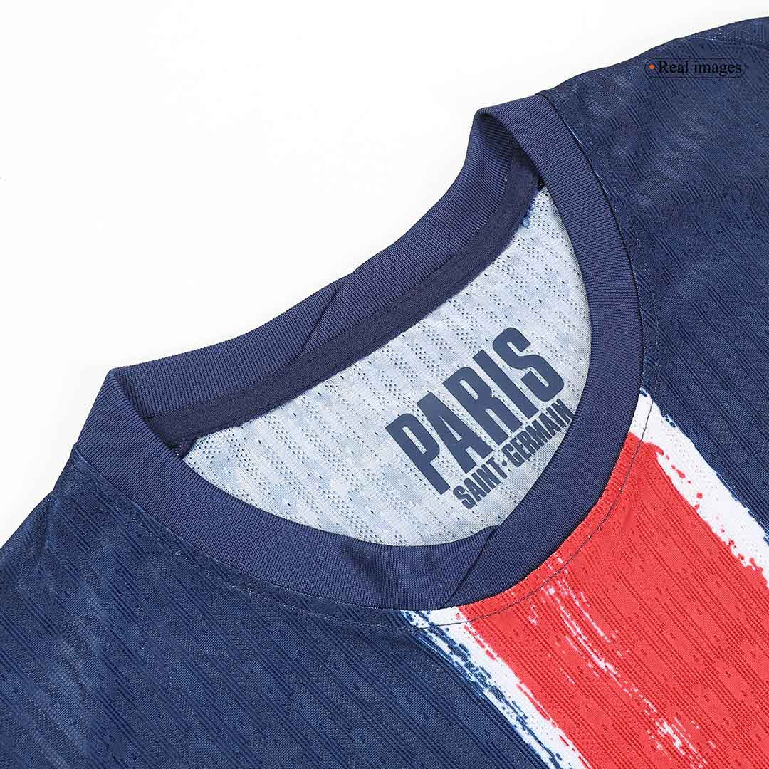 Authentic O.DEMB¨¦L¨¦ #10 Soccer Jersey PSG Home Shirt 2024/25  - UCL