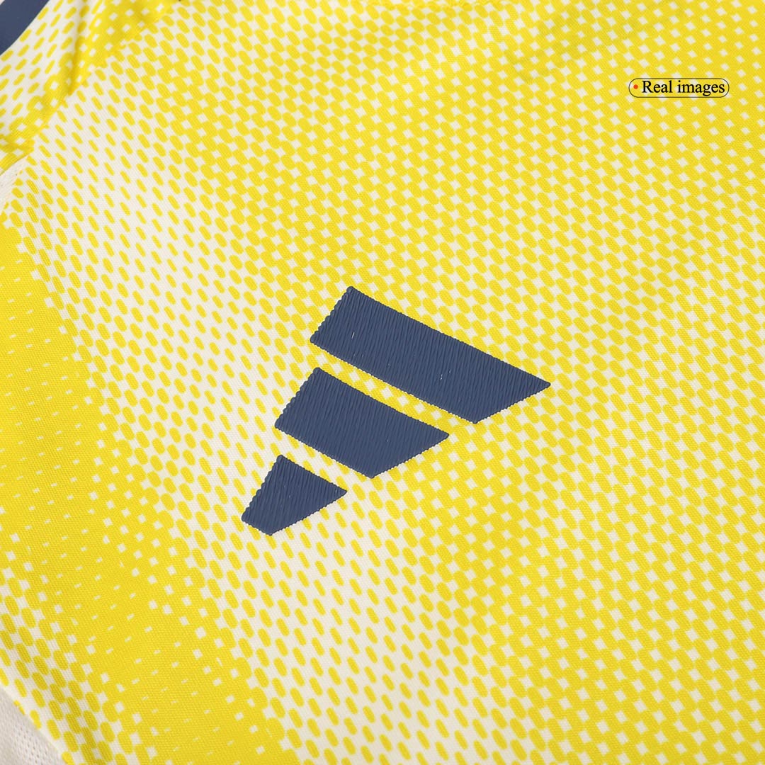 Authentic  VLAHOVIĆ  #9 Juventus Away Soccer Jersey 2024/25 - Save The Children Sponsor