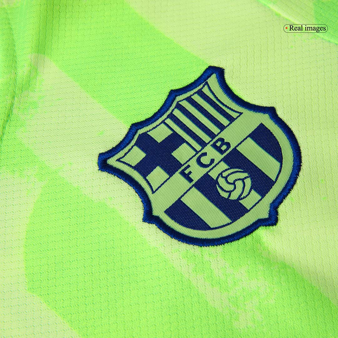 Kids Barcelona Custom Third Away Soccer Kits 2024/25