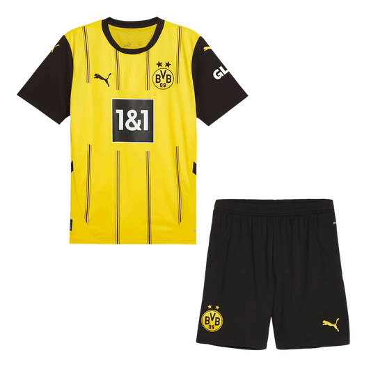 Borussia Dortmund Home Soccer Jersey Kit(Jersey+Shorts) 2024/25
