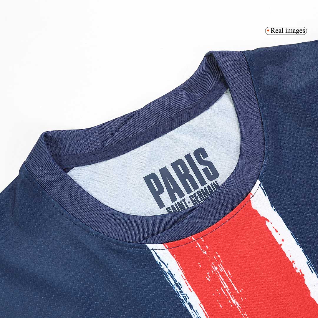 KVARATSKHELIA #7 PSG Soccer Jersey Home Custom Shirt 2024/25 - UCL