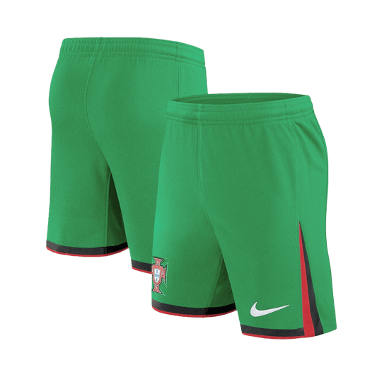 Portugal Home Soccer Shorts Euro 2024