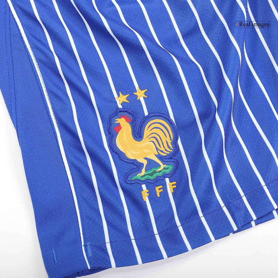 France Away Soccer Shorts Euro 2024