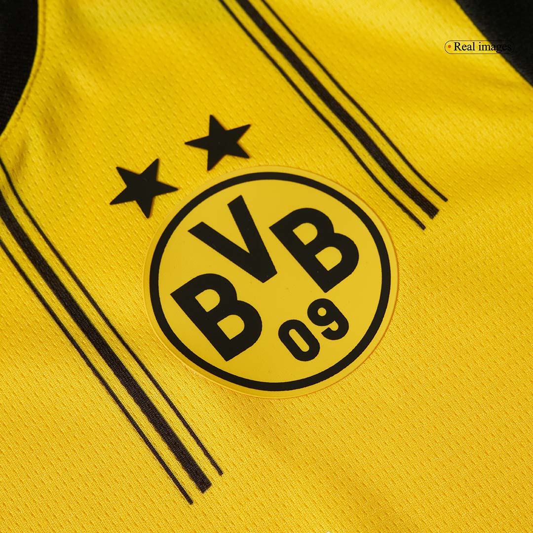 Kid's Borussia Dortmund Home Soccer Jersey Kit(Jersey+Shorts) 2024/25