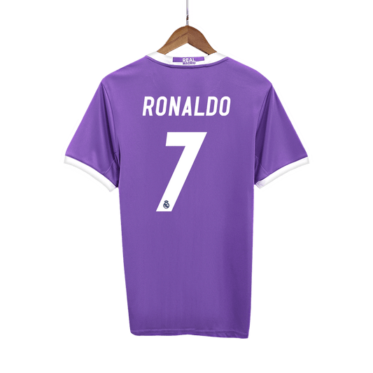 Retro RONALDO #7 2016/17 Real Madrid Away Soccer Jersey