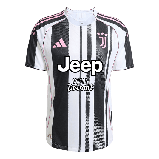 Juventus Home Authentic Soccer Jersey 2025/26