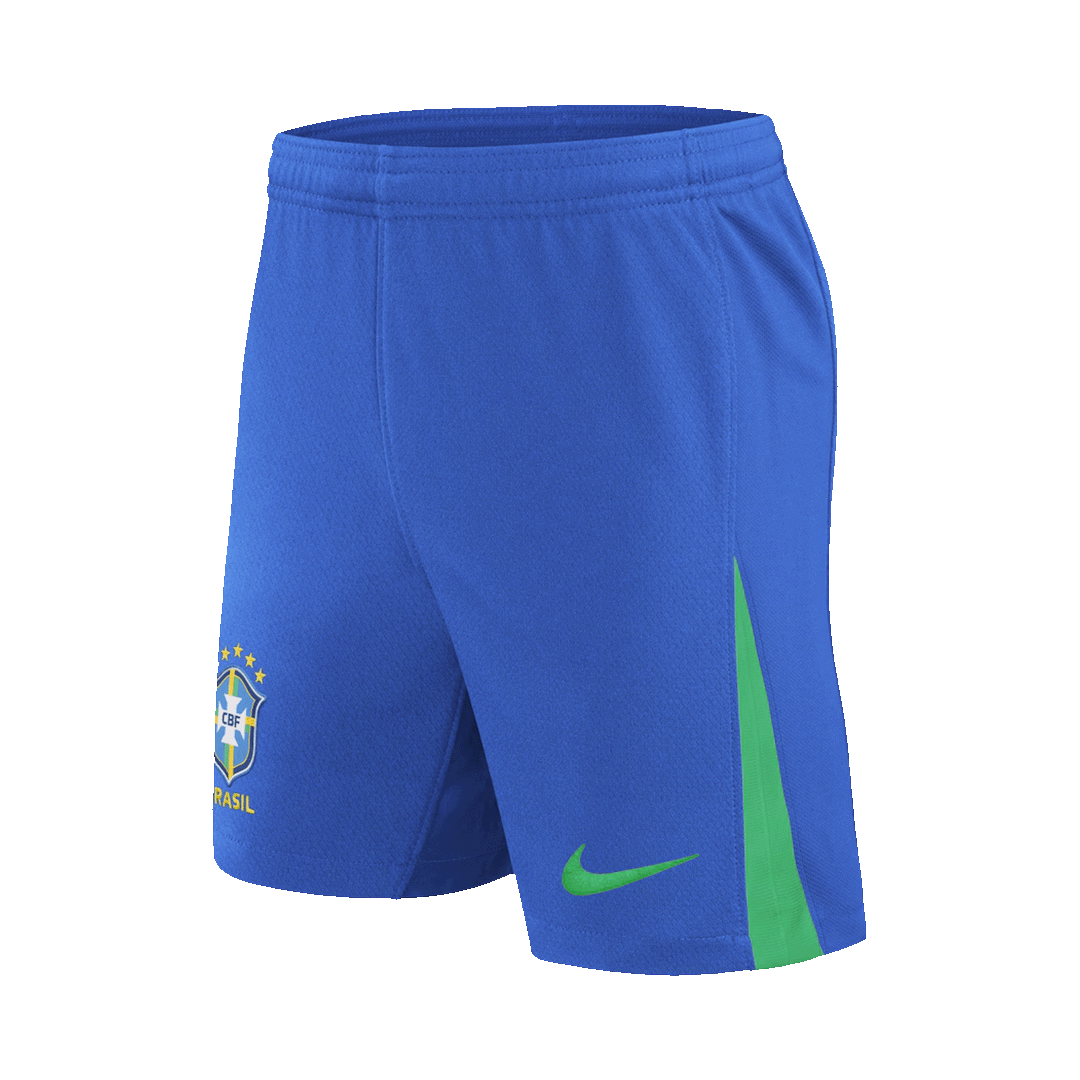 Brazil Home Soccer Jersey Kit(Jersey+Shorts) 2024