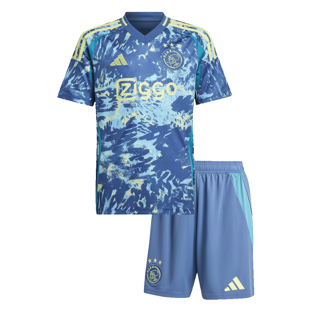 Kids Ajax Away Soccer Kits 2024/25