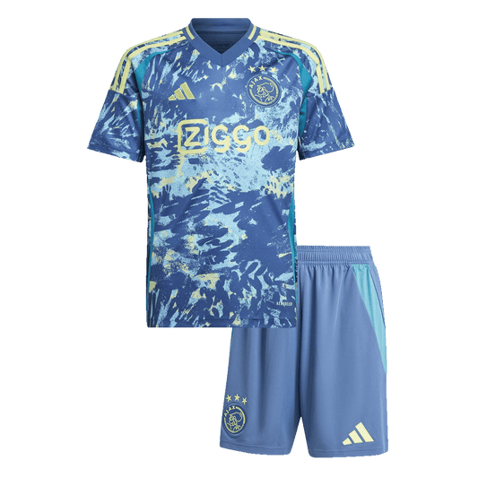 Kids Ajax Away Soccer Kits 2024/25