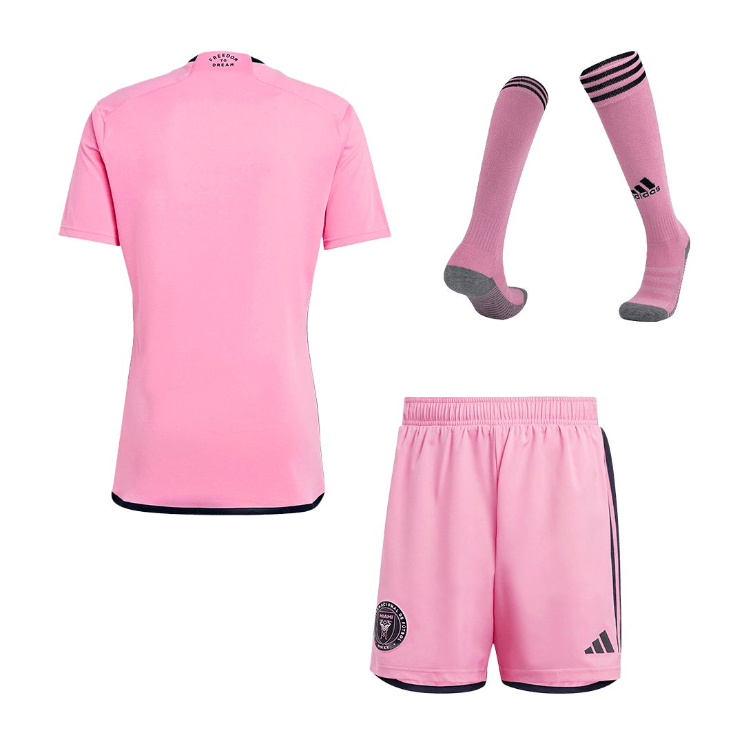 Inter Miami CF Home Soccer Jersey Kit(Jersey+Shorts+Socks) 2024/25
