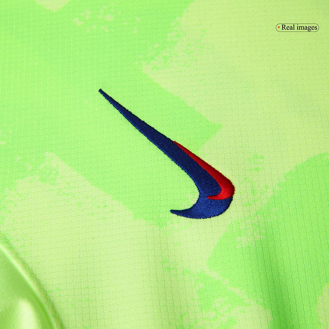 Barcelona Third Away Soccer Jersey Kit(Jersey+Shorts) 2024/25 - UCL (Spotify Logo Without Text)