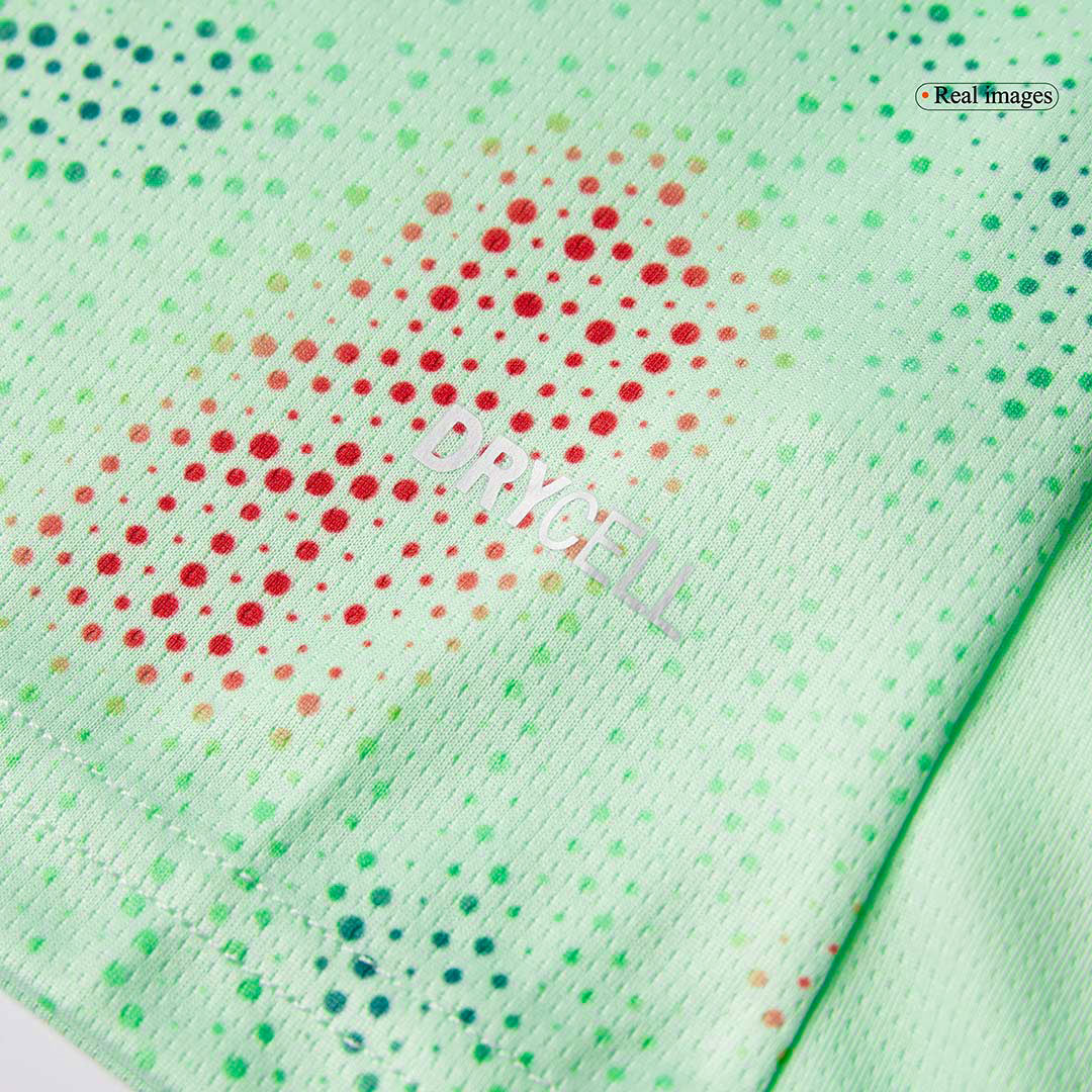 Men's Portugal Away Soccer Jersey 2025 Green - Women's Euro