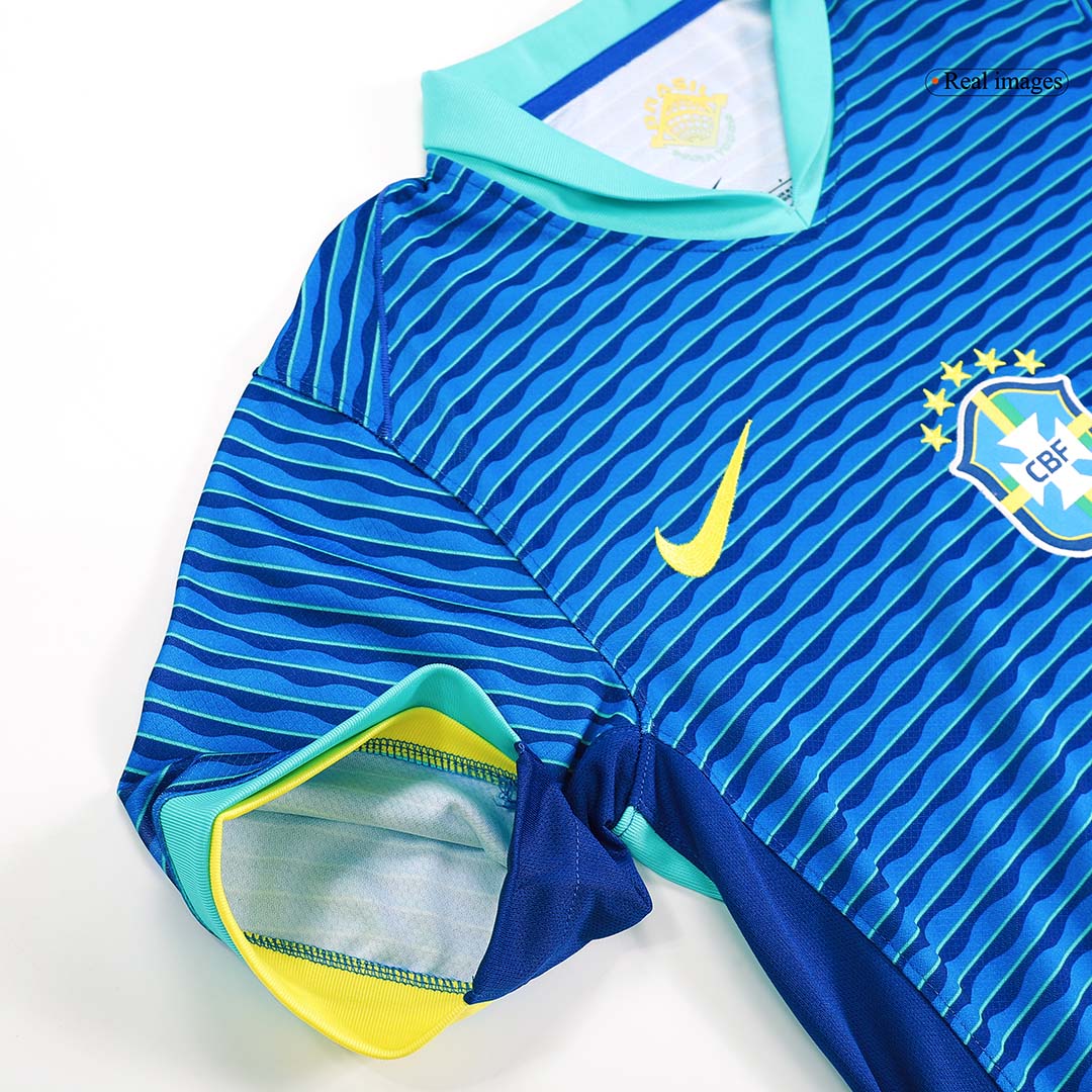 VINI JR. #7 Brazil Away Soccer Jersey Copa America 2024