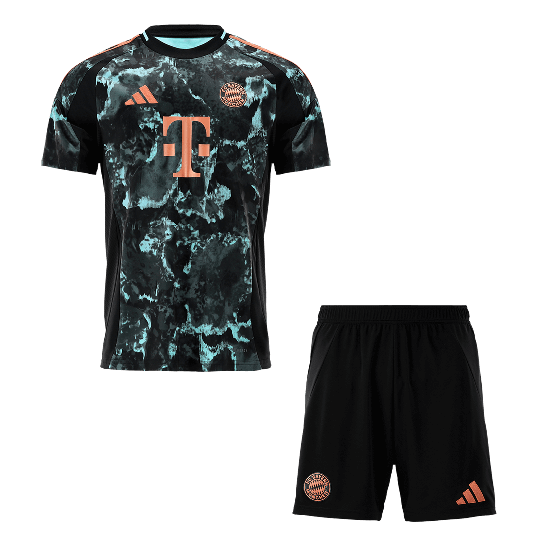 Bayern Munich Away Soccer Jersey Kit(Jersey+Shorts) 2024/25