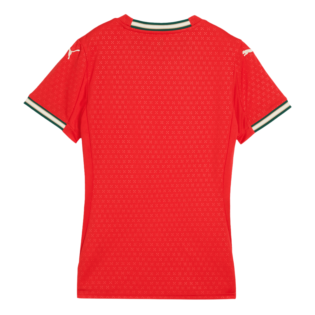 Women's Portugal Home Soccer Jersey 2025