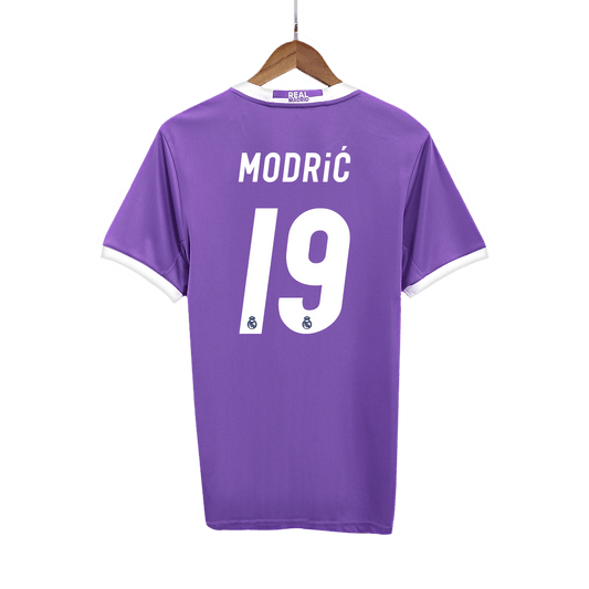Retro MODRIฤ#19 2016/17 Real Madrid Away Soccer Jersey