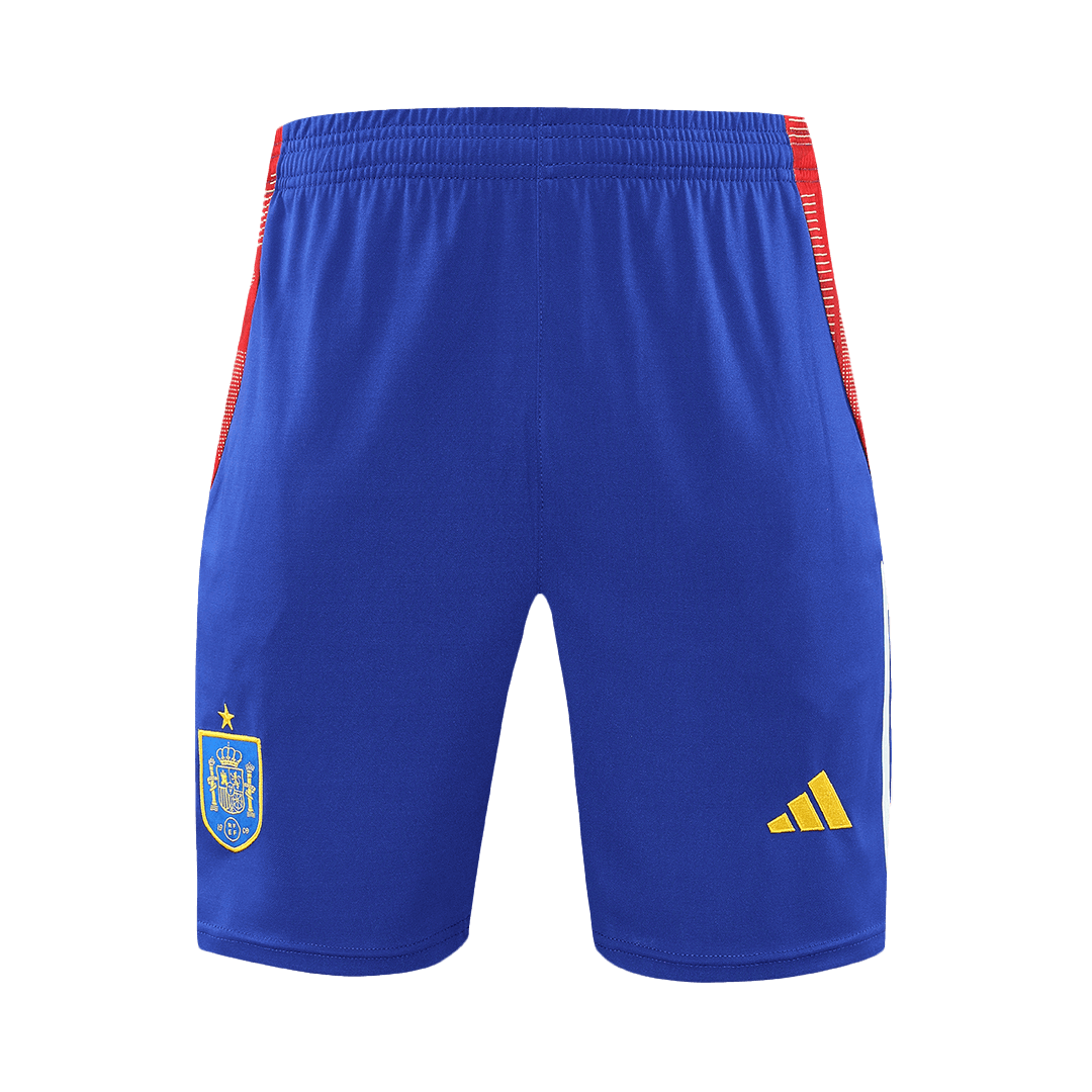 Spain Pre-Match Soccer Jersey Kit(Jersey+Shorts) Euro 2024
