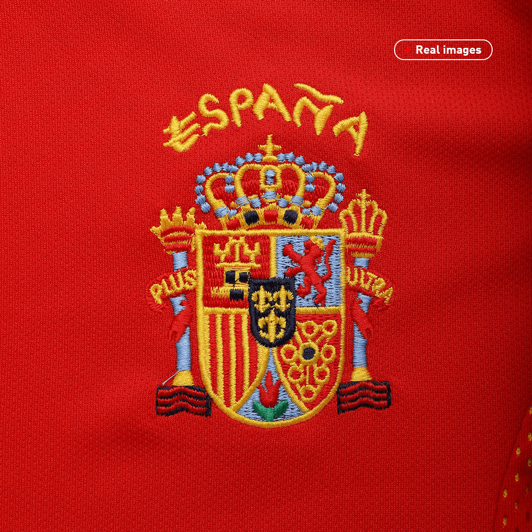 Retro 2002 Spain Home Soccer Jersey