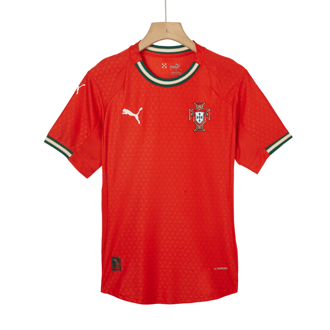 Authentic Portugal Home Soccer Jersey 2025 Red