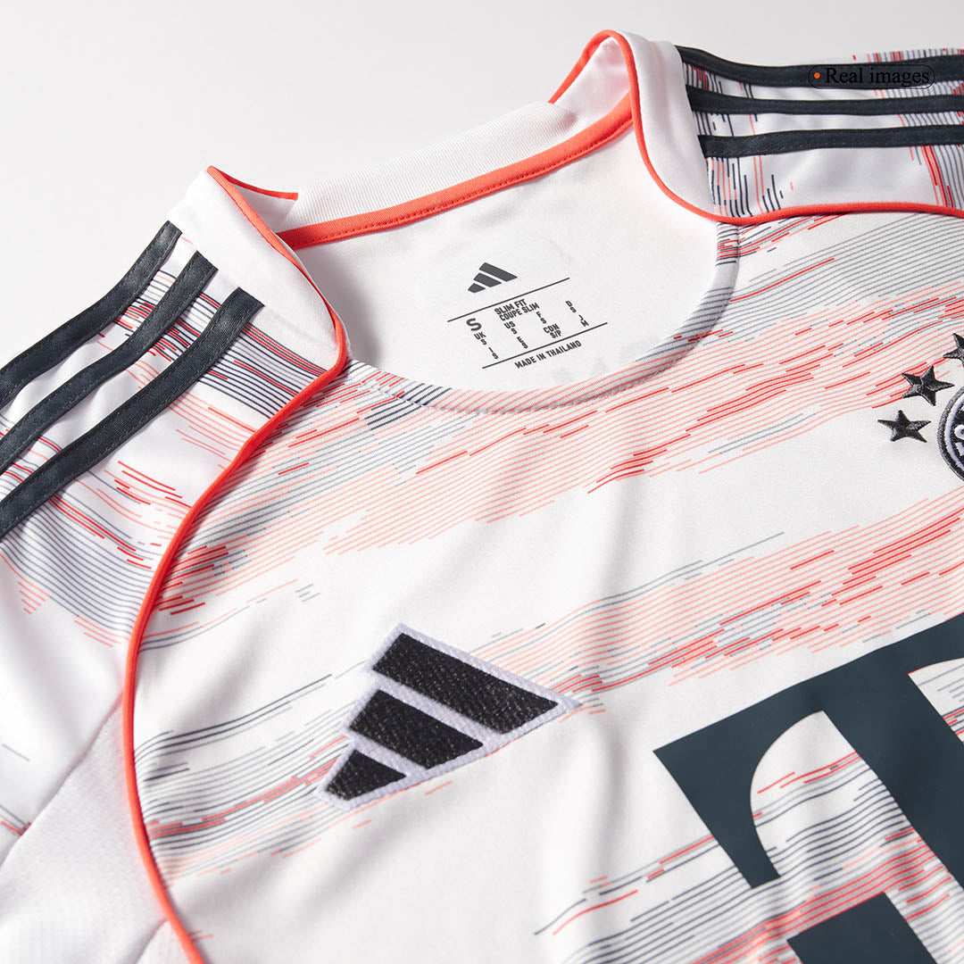 MÜLLER  #25 Bayern Munich Away Soccer Jersey 2025/26 White