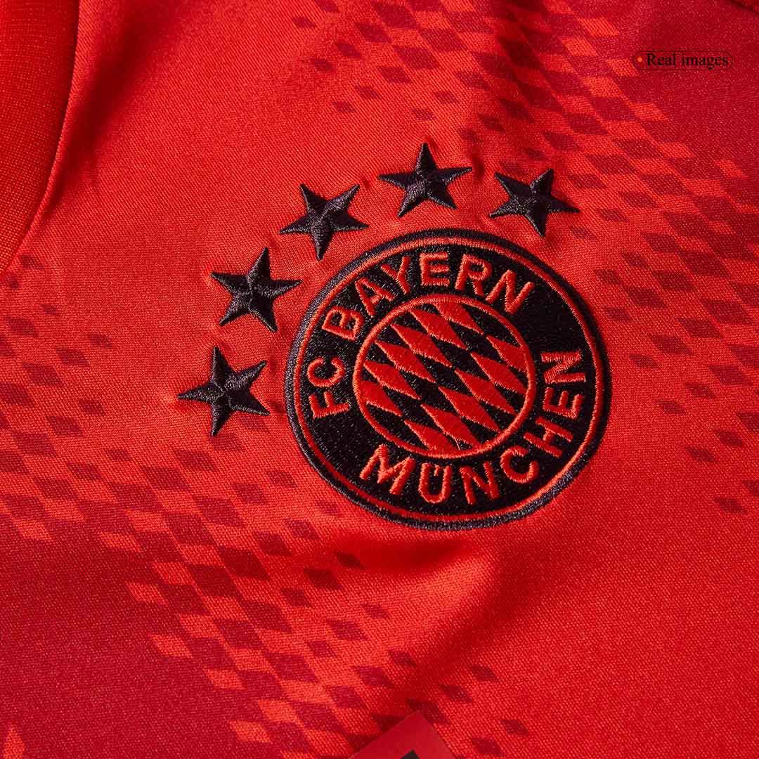 Bayern Munich Home Soccer Jersey Kit(Jersey+Shorts+Socks) 2024/25