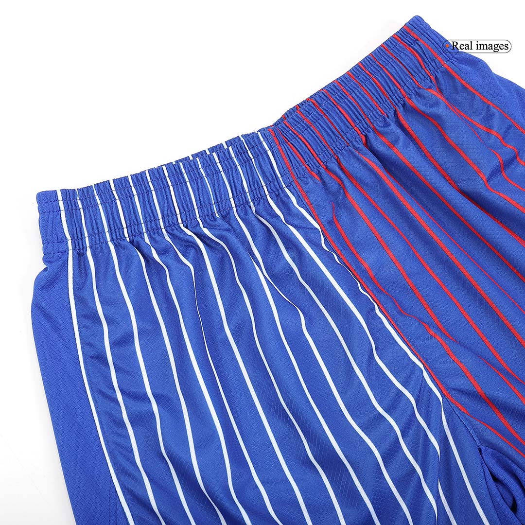 France Away Soccer Shorts Euro 2024
