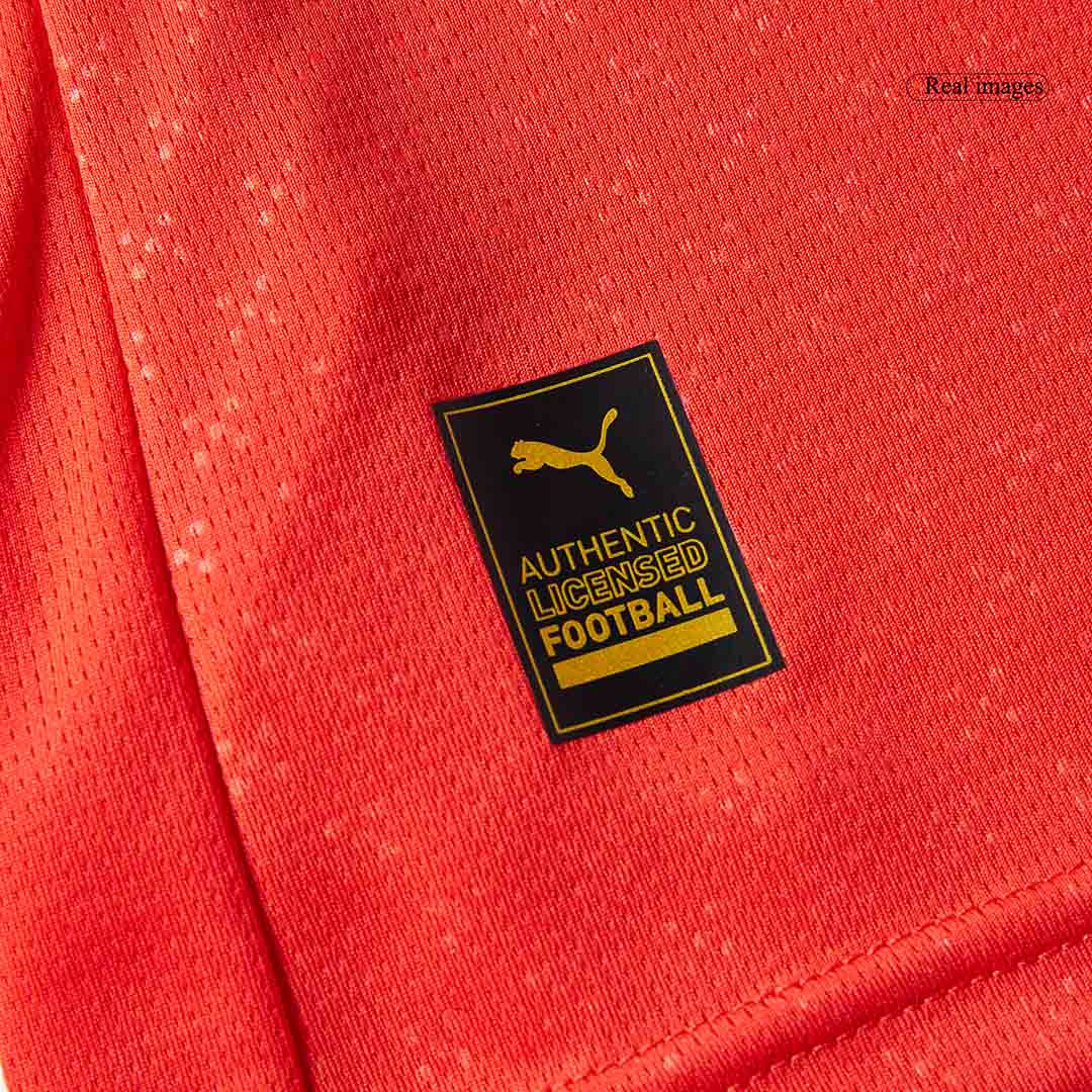 Portugal Home Long Sleeve Soccer Jersey 2025 Red