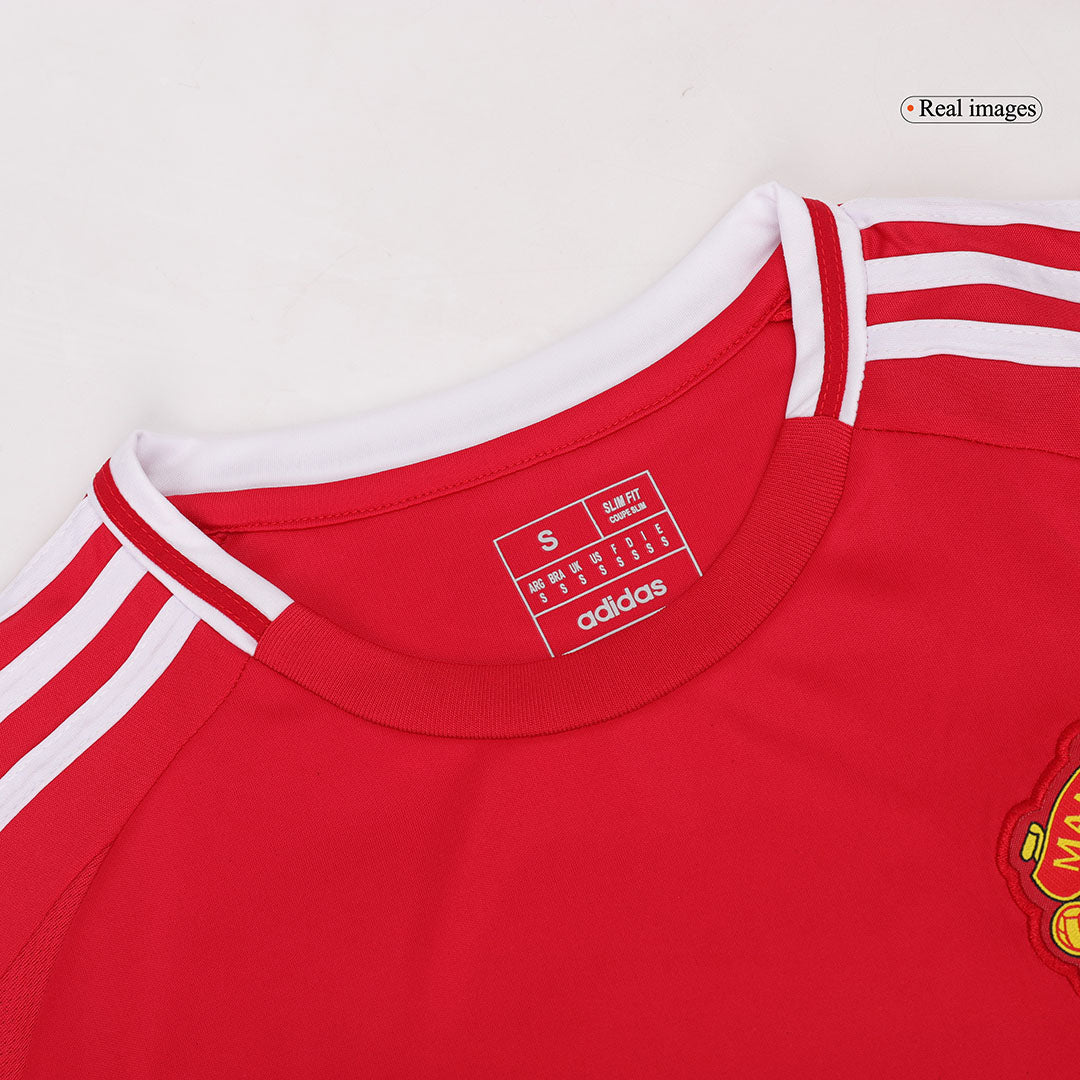 Manchester United Home Long Sleeve soccer jersey 2024/25