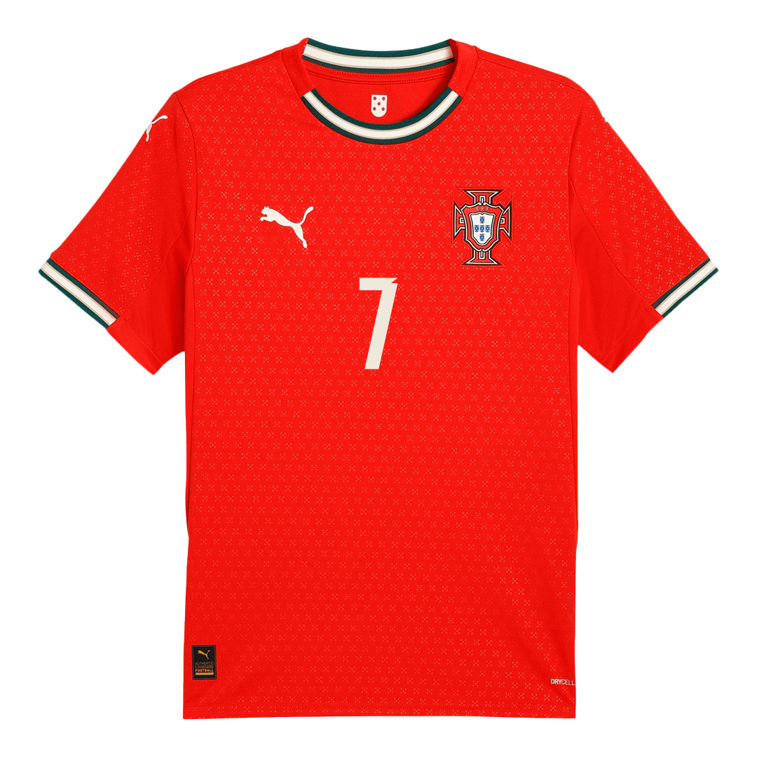 RONALDO #7 Portugal Home Soccer Jersey 2025