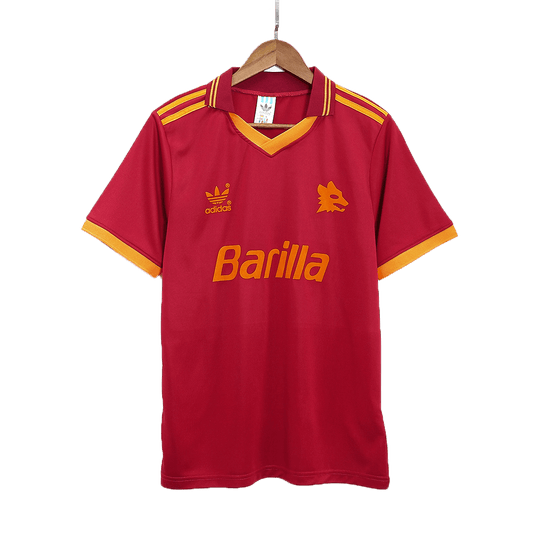 Retro 1992/94 Roma Home Soccer Jersey