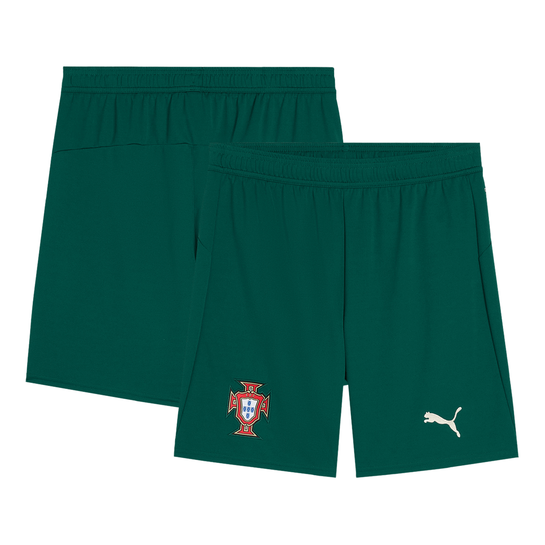Portugal Home Soccer Shorts 2025