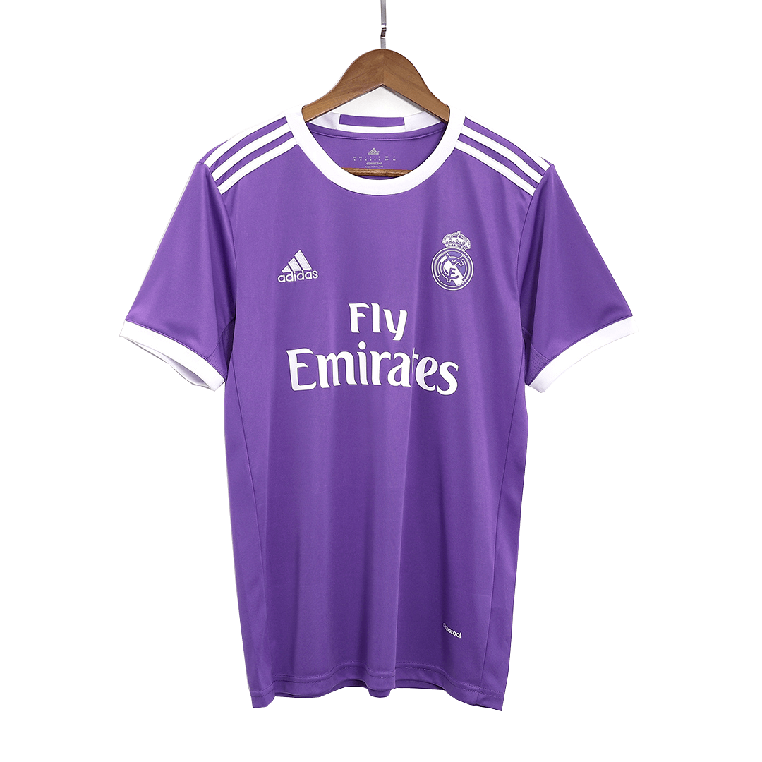 Retro SERGIO RAMOS #4 2016/17 Real Madrid Away Soccer Jersey