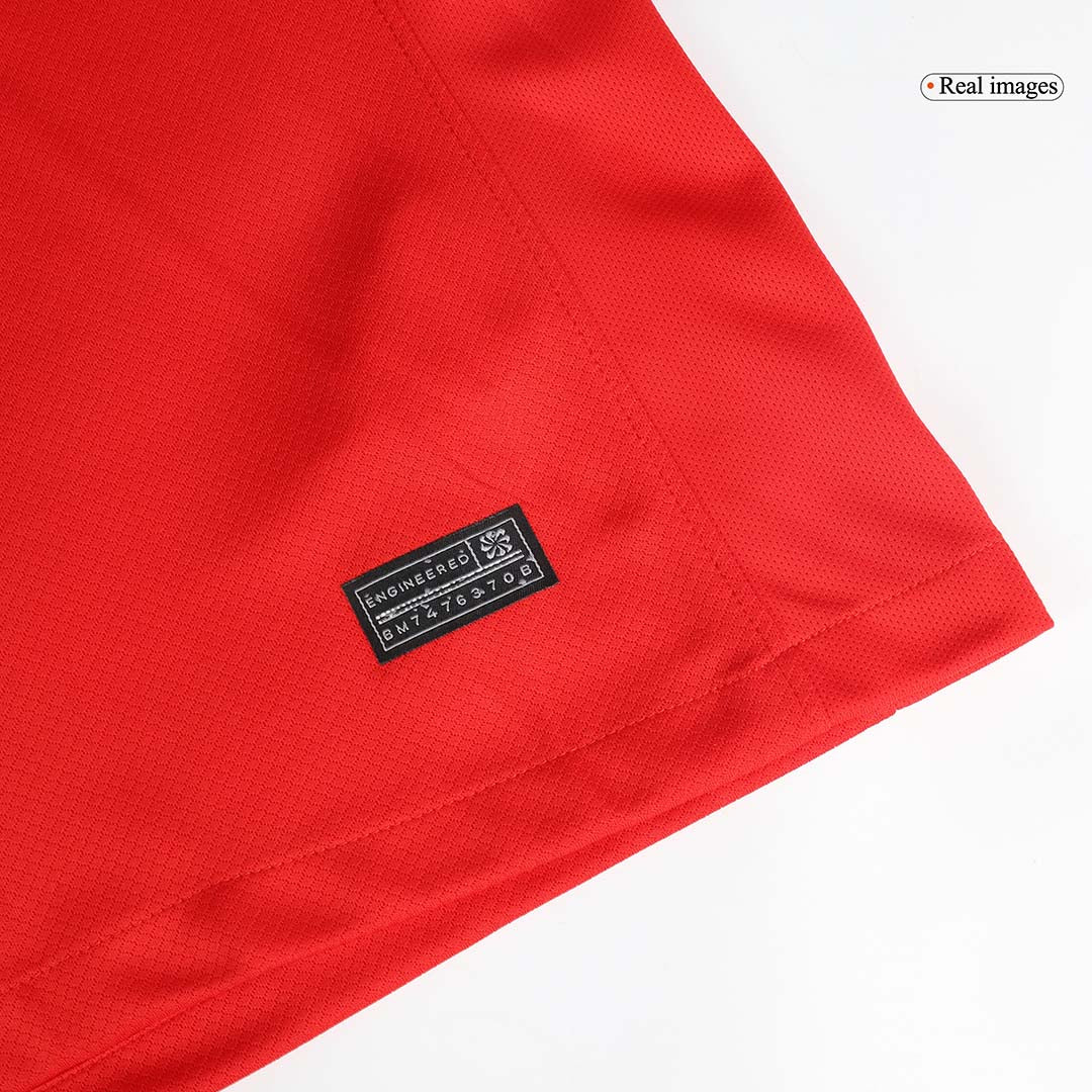 B.FERNANDES #8 Portugal Home Soccer Jersey Euro 2024